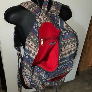 ❤️🤍💙 soft denim Backpack